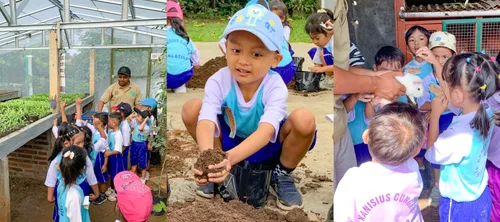 Rekoleksi Anak-Anak KB-TK A Kanisius Cungkup, Salatiga di KPTT Salatiga
