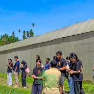 Fieldtrip dan Overplanting 105 Siswa SMA Wardaya Jakarta Barat di KPTT Salatiga